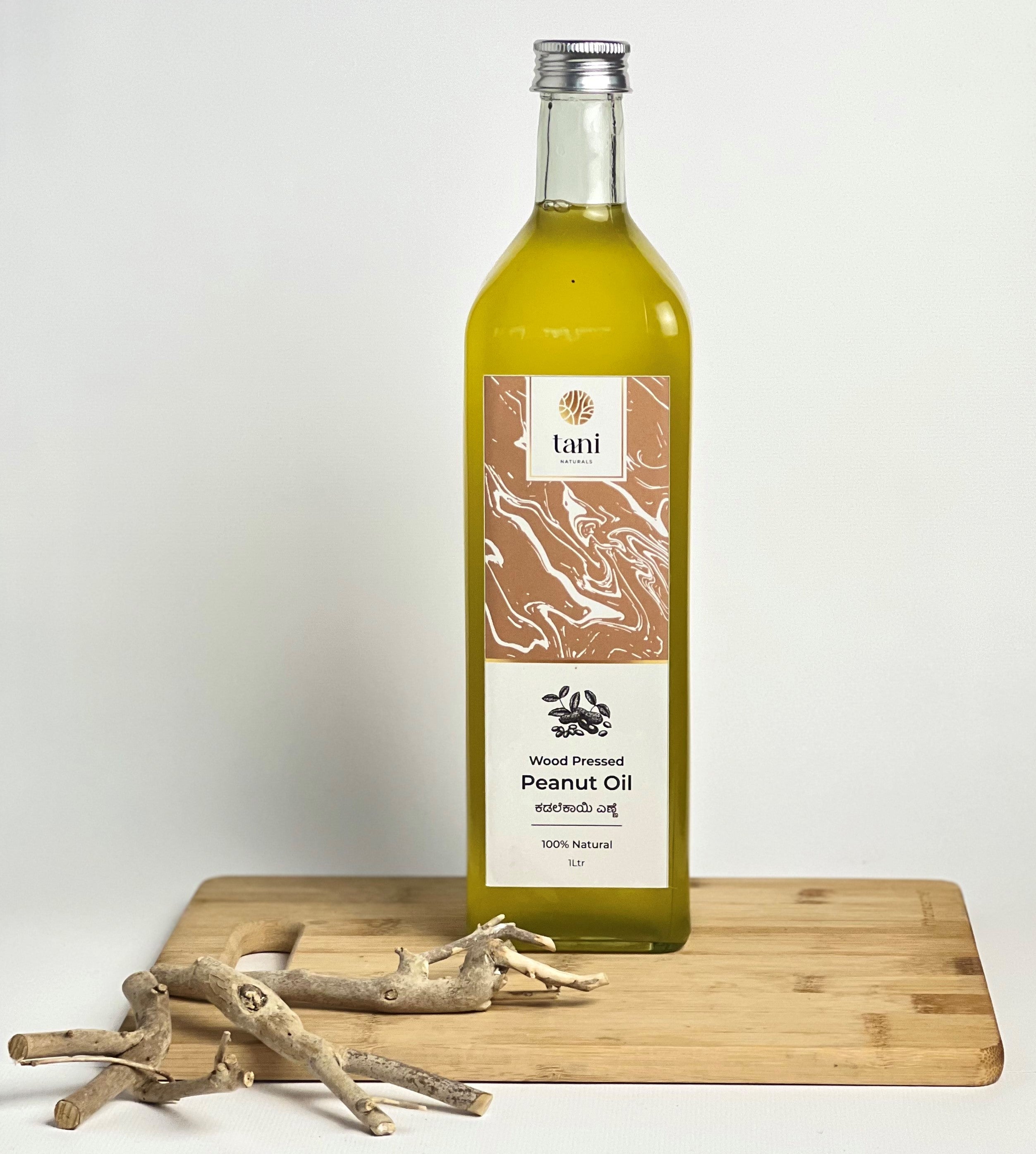 Wood Cold Pressed Peanut Oil