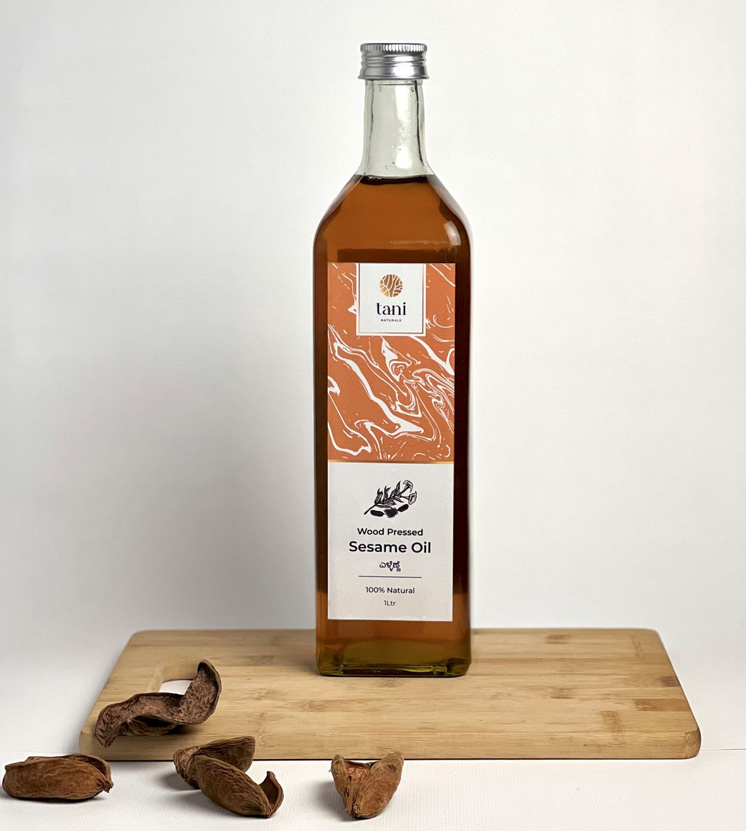 Wood Cold Pressed Sesame Oil