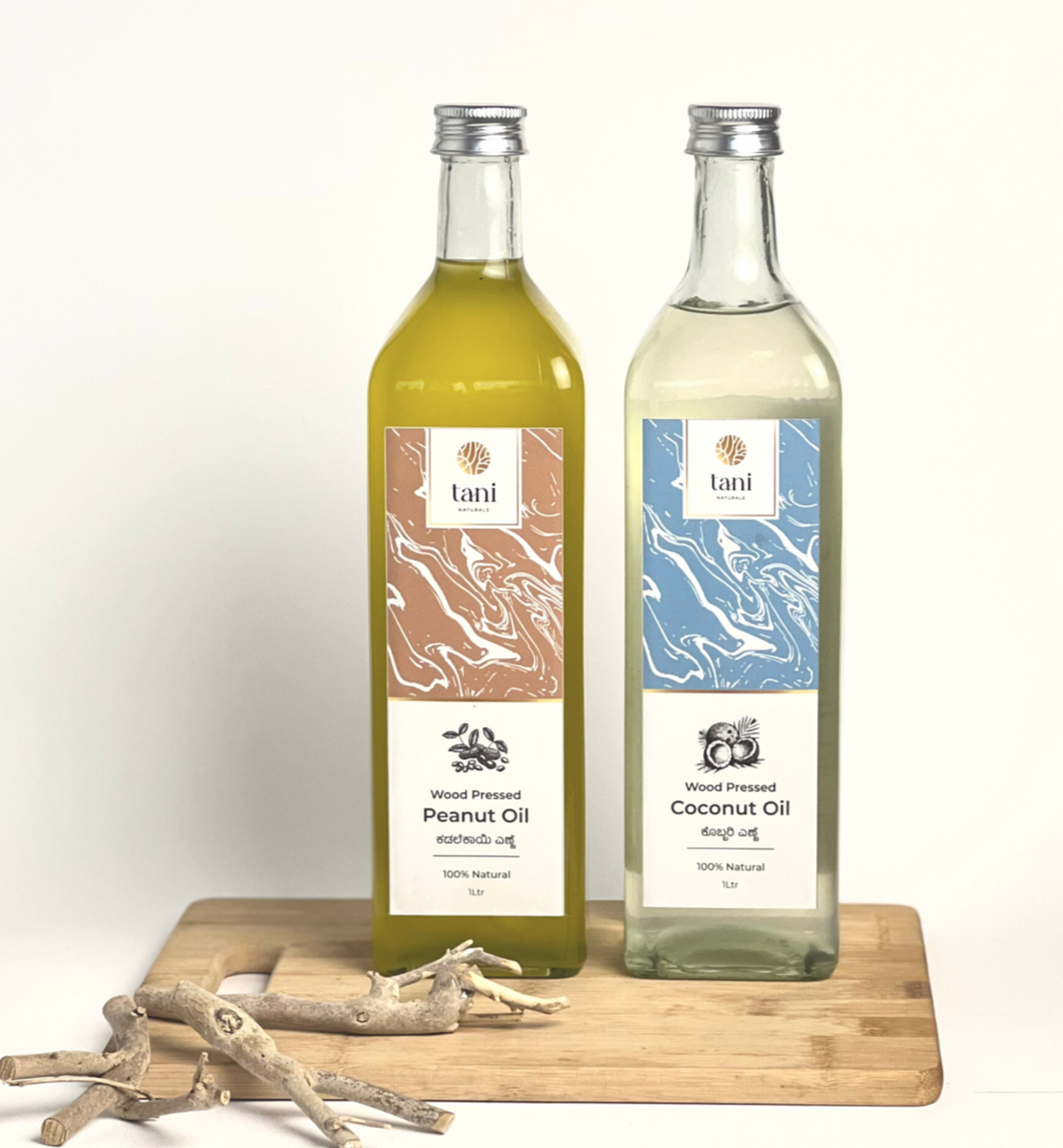 Wood Cold Pressed Coconut & Peanut Oil thumbnail 2